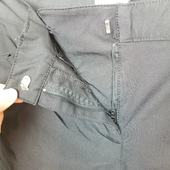 FIRM Calvin Klein Black Nylon Slacks size 12 - Picture 7 of 7